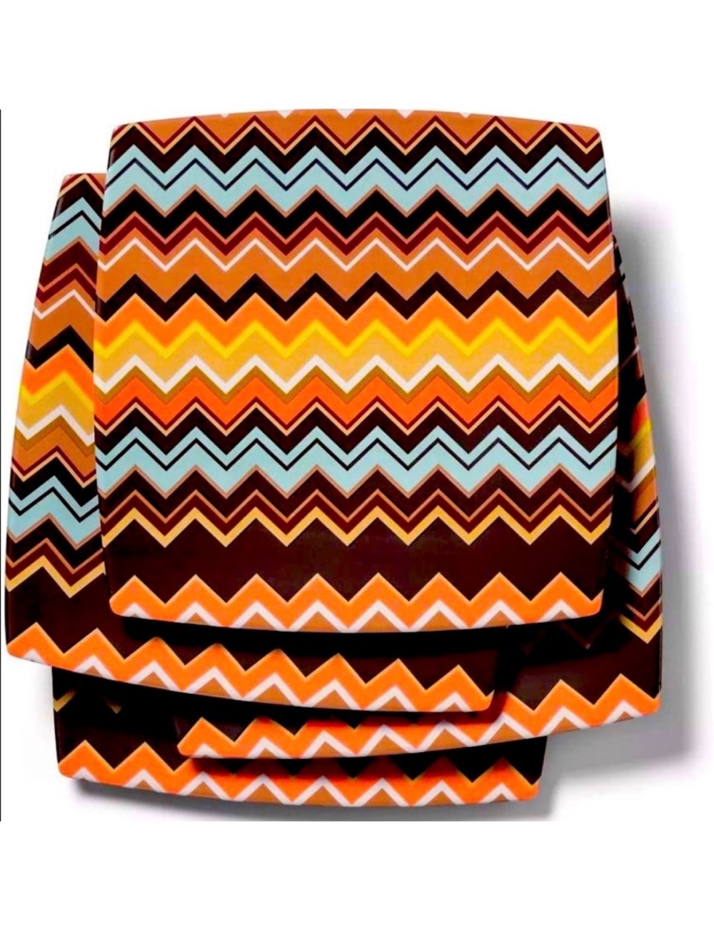 Missoni Melamine Chevron Plate Set of 4